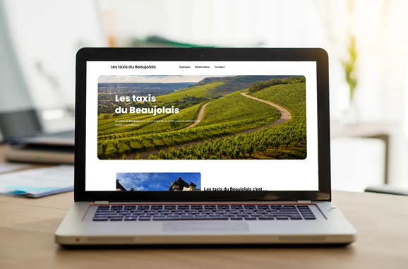 Site internet pour taxi conventionné - Digibeecom